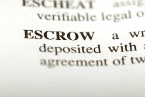 escrow dictionary definition